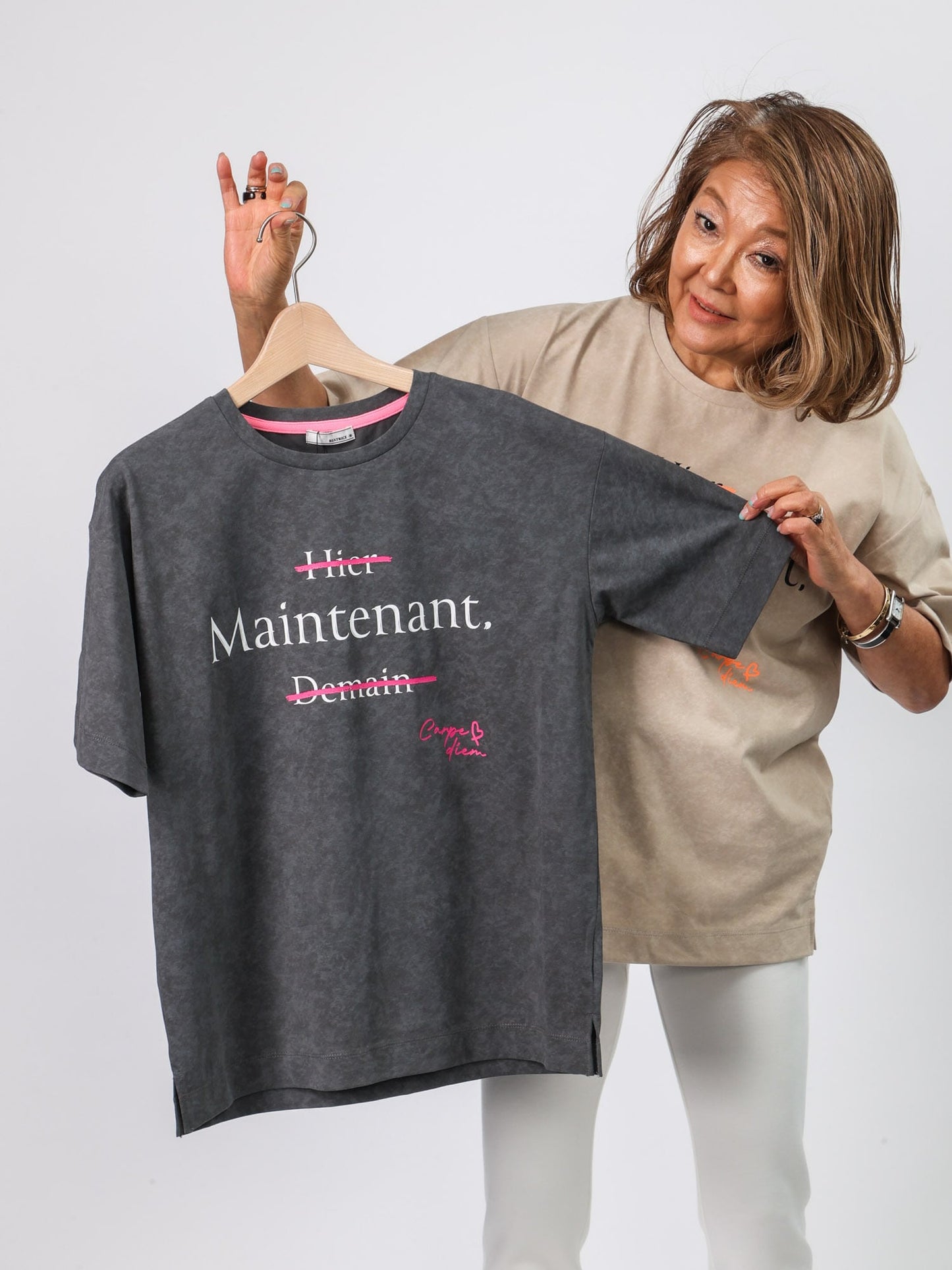 プリントロゴTシャツ(BEATRICE)