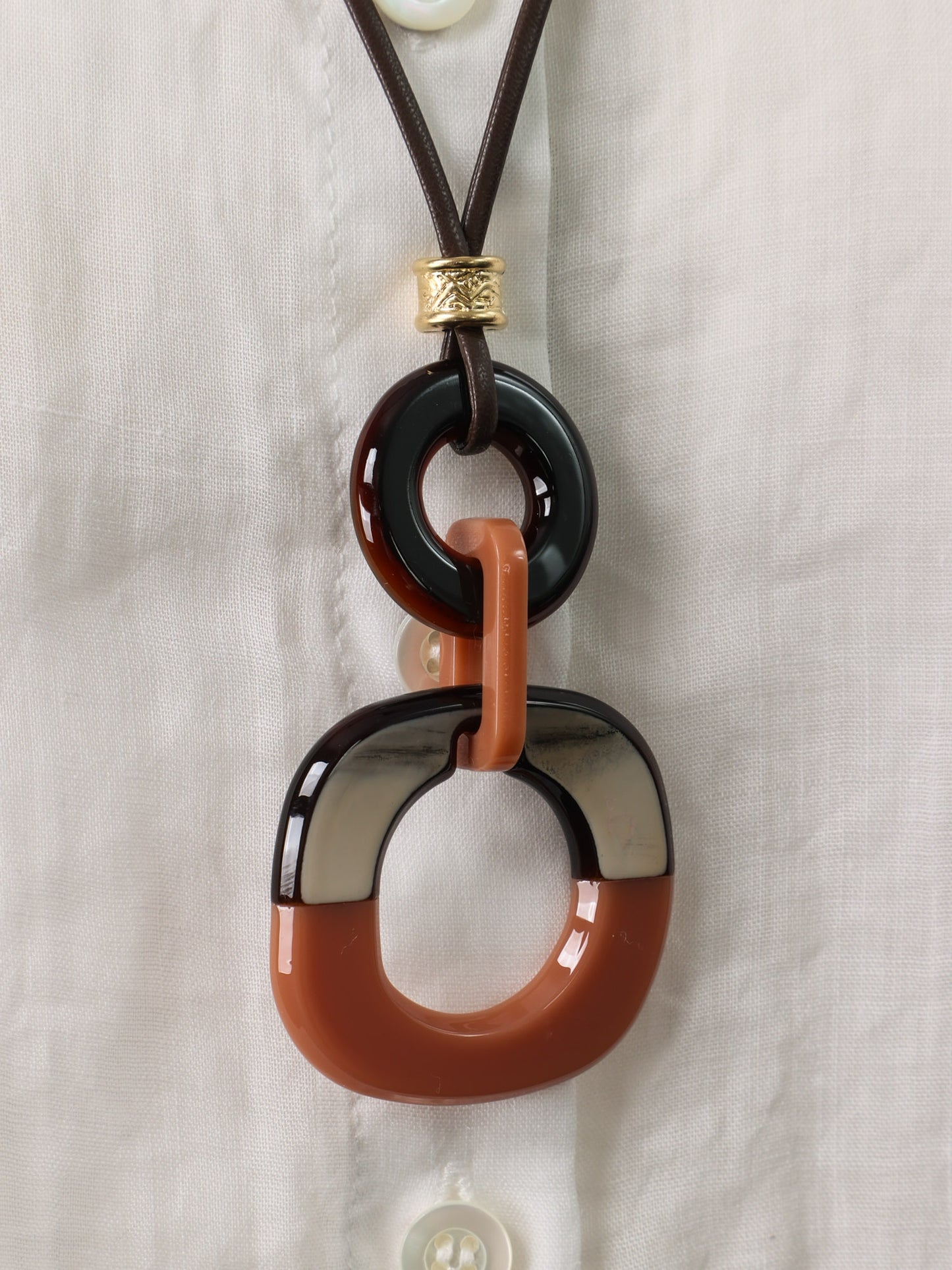 ２トーンネックレス（BEATRICE）
