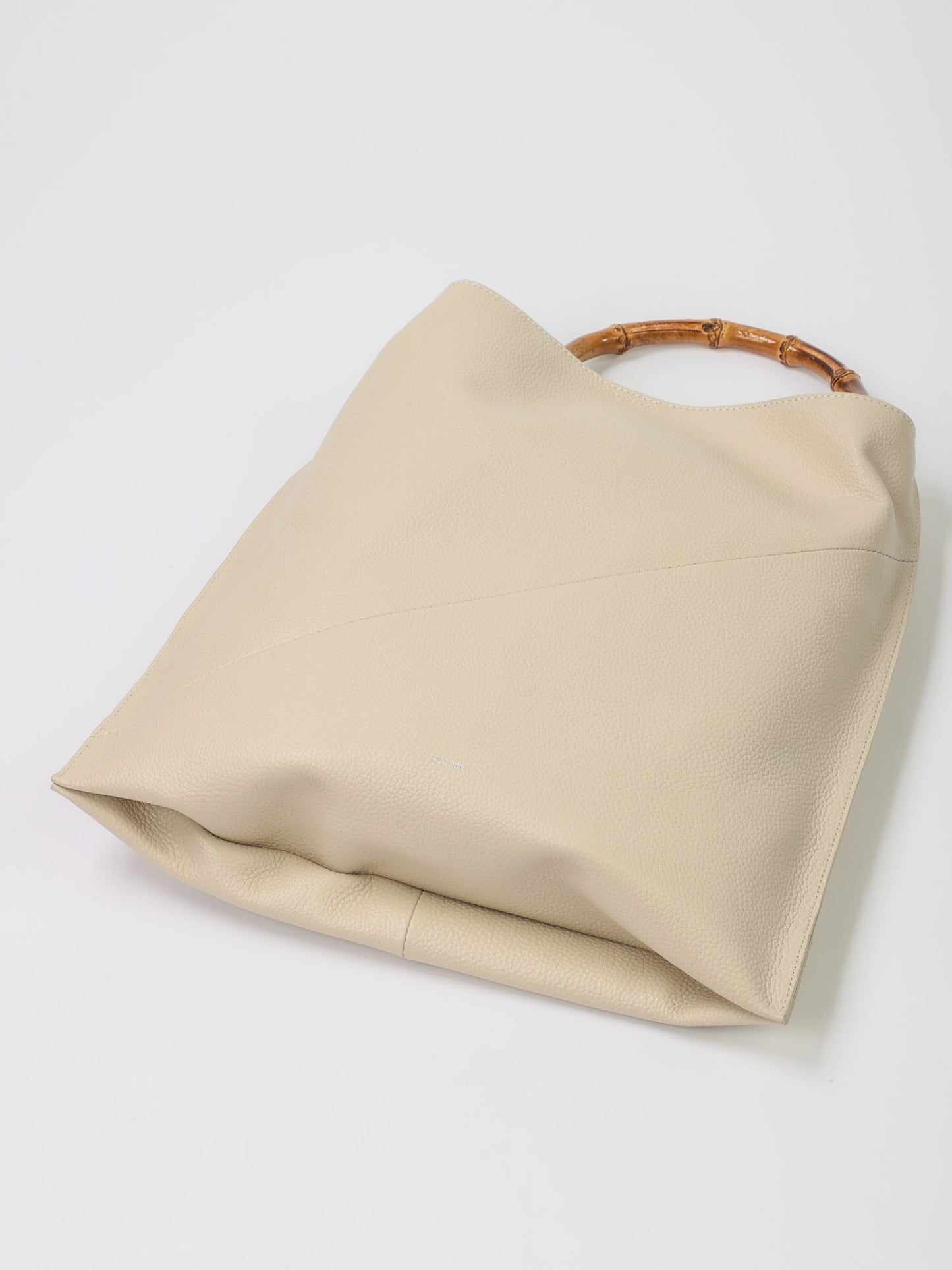 持ち手バンブーレザーバッグ（BRAHMIN)