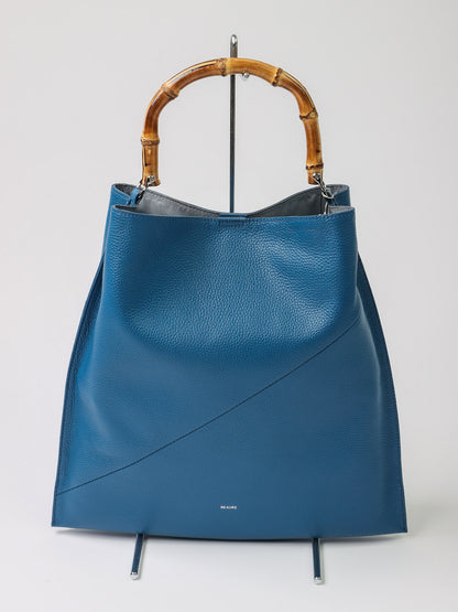 持ち手バンブーレザーバッグ（BRAHMIN)
