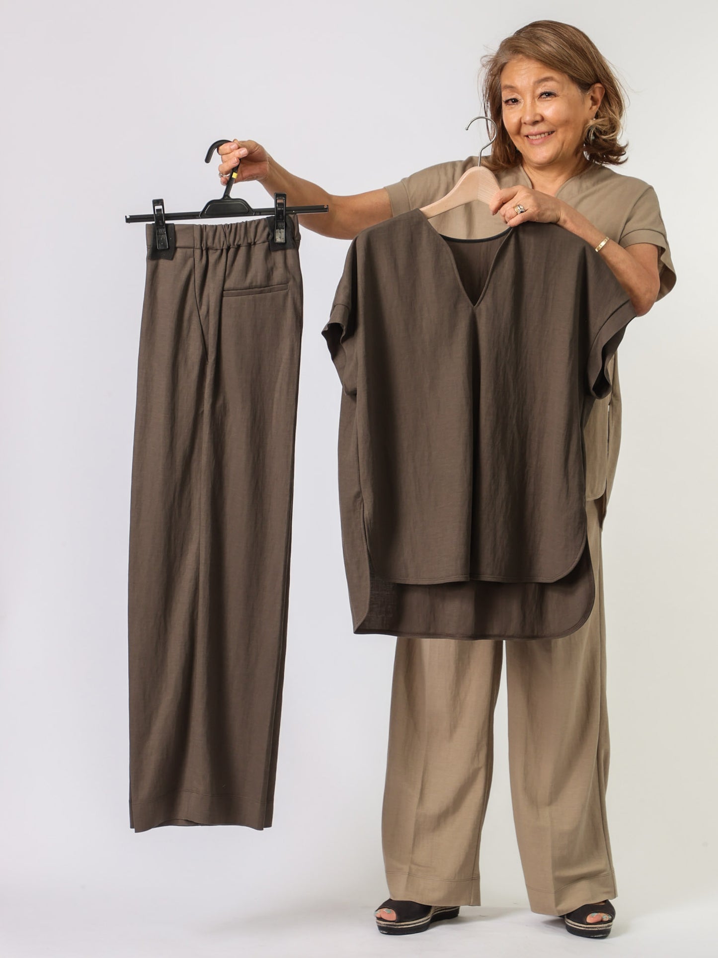 ヴィンテージワイドパンツ（BRAHMIN）