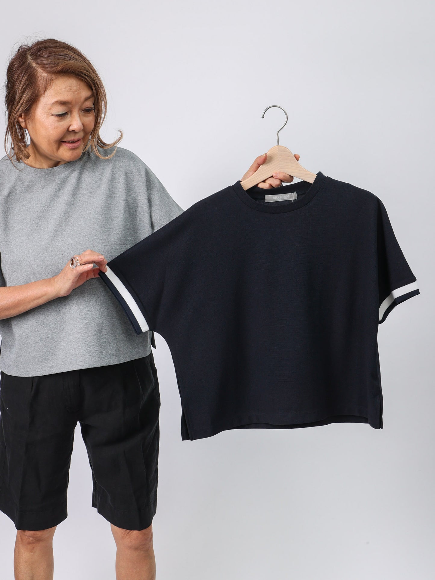 ワッフルTシャツ（BRAHMIN）