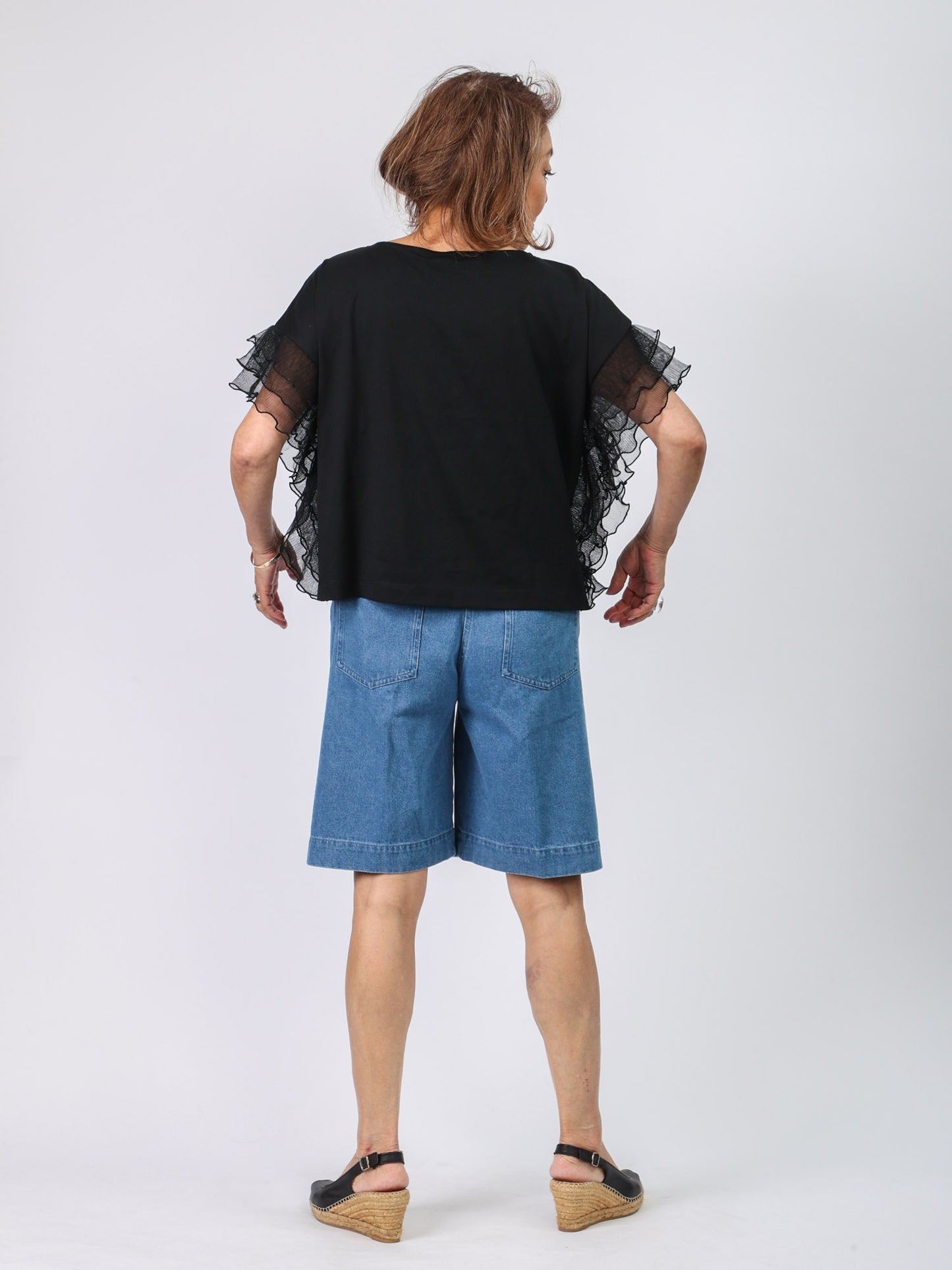 デニムハーフパンツ(Hartford)