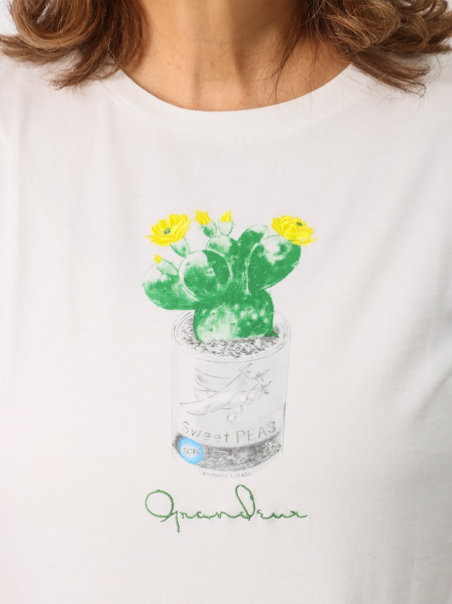 サボテングラフィックTシャツ（BEATRICE）