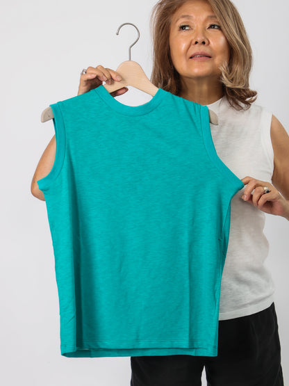 シアーノースリーブTシャツ（BRAHMIN）