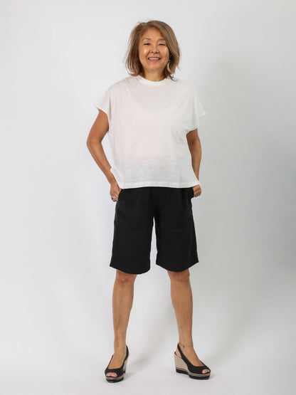 シアークロップドTシャツ（BRAHMIN）