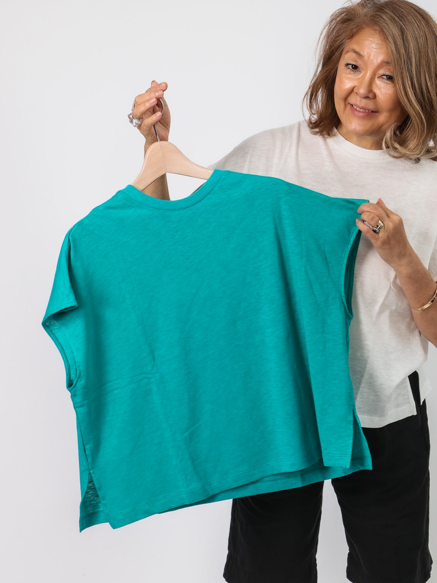 シアークロップドTシャツ（BRAHMIN）