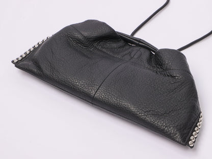 スタッズ付きレザーバッグ（BRAHMIN)