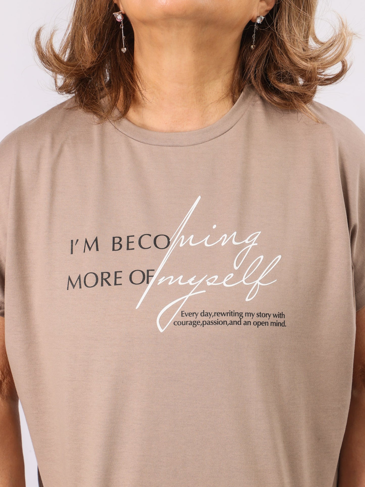フレンチスリーブロゴTシャツ（Mylanka）